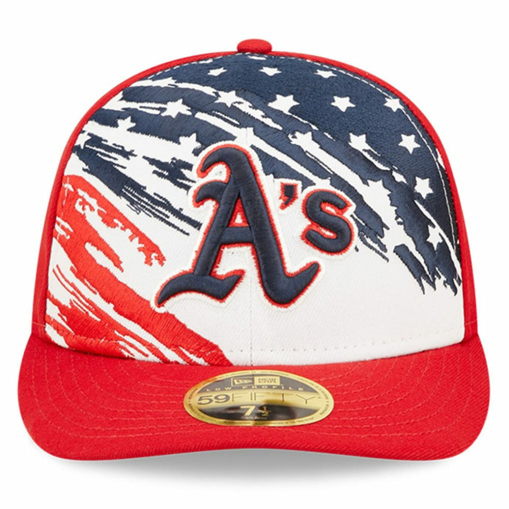 Athletics New Era 2022 4th of July Low Profile 59FIFTY Fitted Hat - MLB