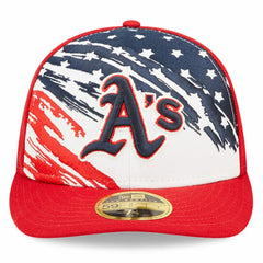 Athletics New Era 2022 4th of July Low Profile 59FIFTY Fitted Hat - MLB