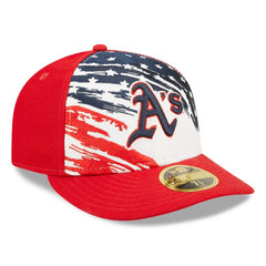 Athletics New Era 2022 4th of July Low Profile 59FIFTY Fitted Hat - MLB