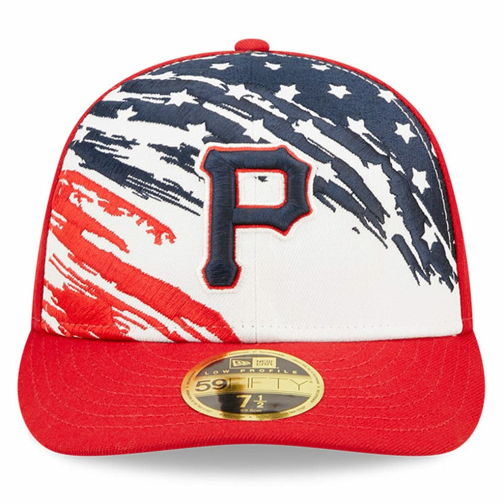 Pittsburgh Pirates New Era 2022 4th of July Low Profile 59FIFTY Fitted Hat - MLB