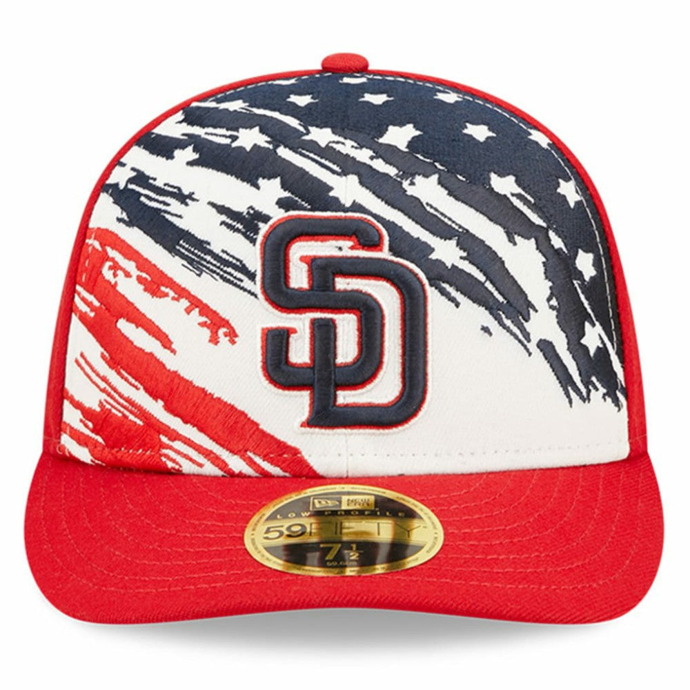 San Diego Padres New Era 2022 4th of July Low Profile 59FIFTY Fitted Hat - MLB