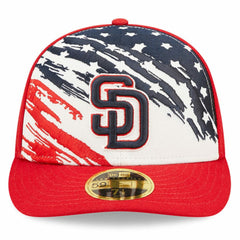 San Diego Padres New Era 2022 4th of July Low Profile 59FIFTY Fitted Hat - MLB