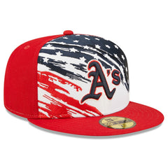 Athletics New Era 2022 4th of July On-Field 59FIFTY Fitted Hat - MLB