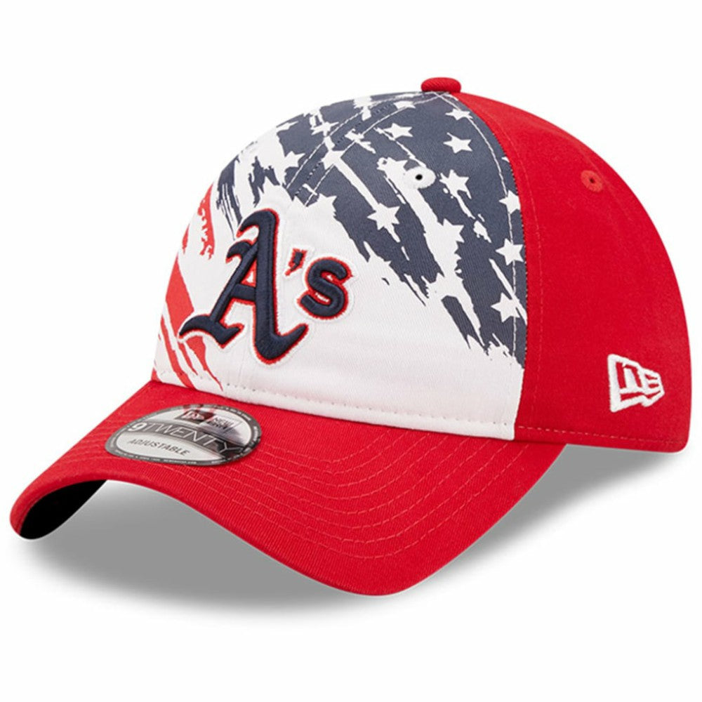 Athletics New Era 2022 4th of July 9TWENTY Adjustable Hat - MLB