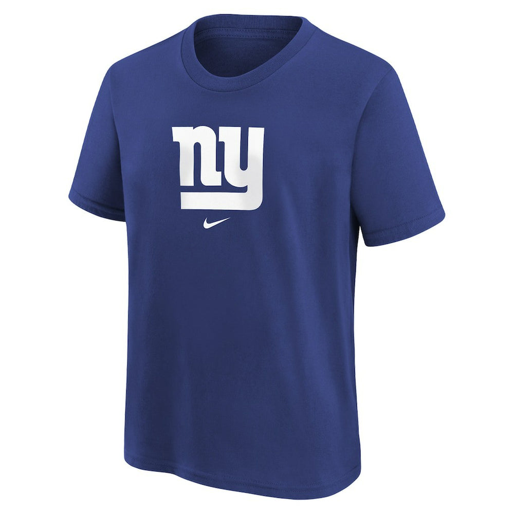 New York Giants Preschool Team Wordmark T-Shirt Royal | Nike for Sale