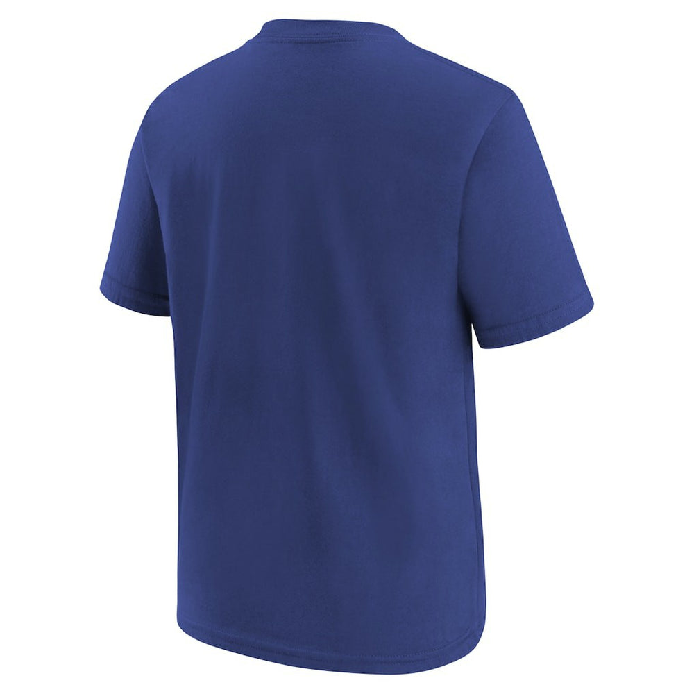New York Giants Preschool Team Wordmark T-Shirt Royal | Nike for Sale