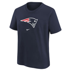 New England Patriots Preschool Team Wordmark T-Shirt Navy | Nike for Sale