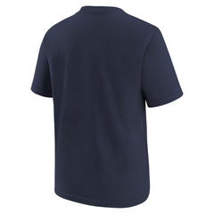 New England Patriots Preschool Team Wordmark T-Shirt Navy | Nike for Sale