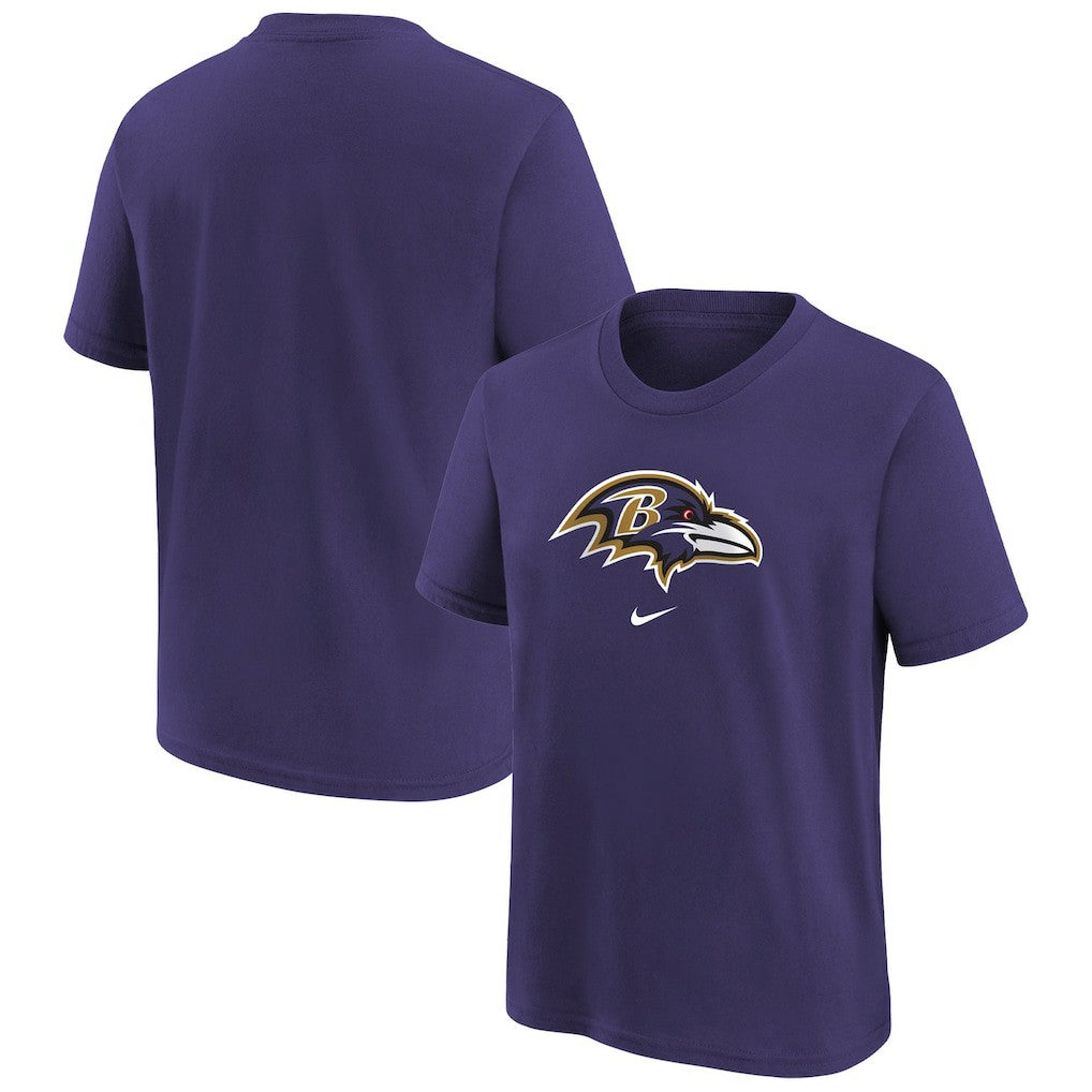 Baltimore Ravens Preschool Team Wordmark T-Shirt Purple | Nike for Sale