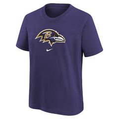 Baltimore Ravens Preschool Team Wordmark T-Shirt Purple | Nike for Sale