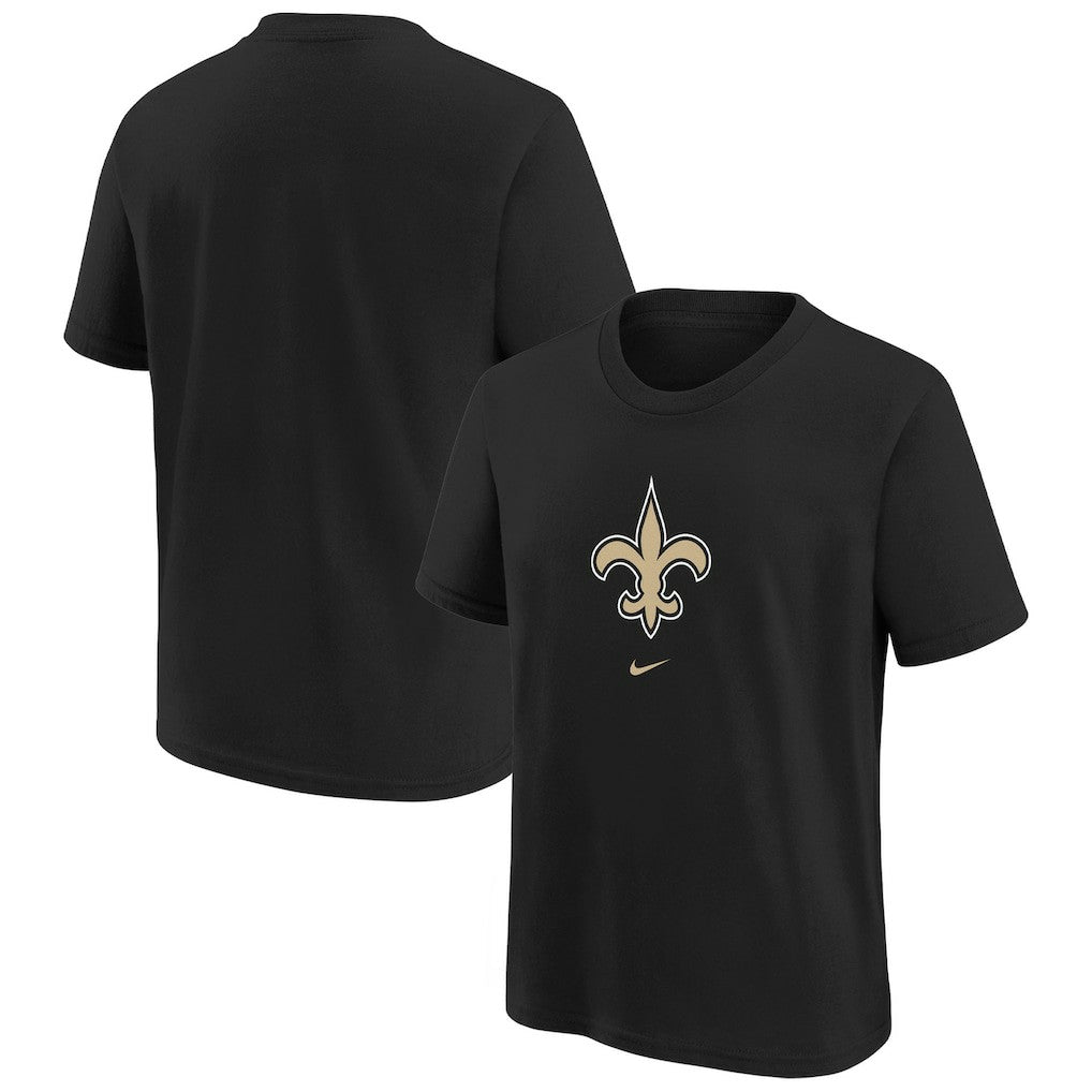 New Orleans Saints Preschool Team Wordmark T-Shirt Black | Nike for Sale