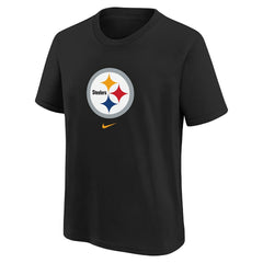 Pittsburgh Steelers Preschool Team Wordmark T-Shirt Black | Nike for Sale