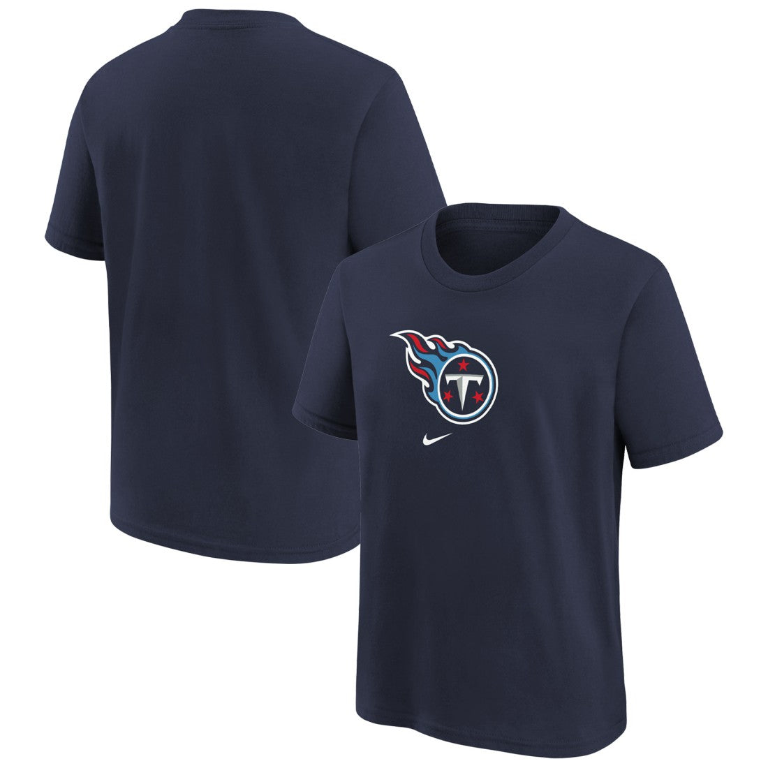 Tennessee Titans Preschool Team Wordmark T-Shirt Navy | Nike for Sale