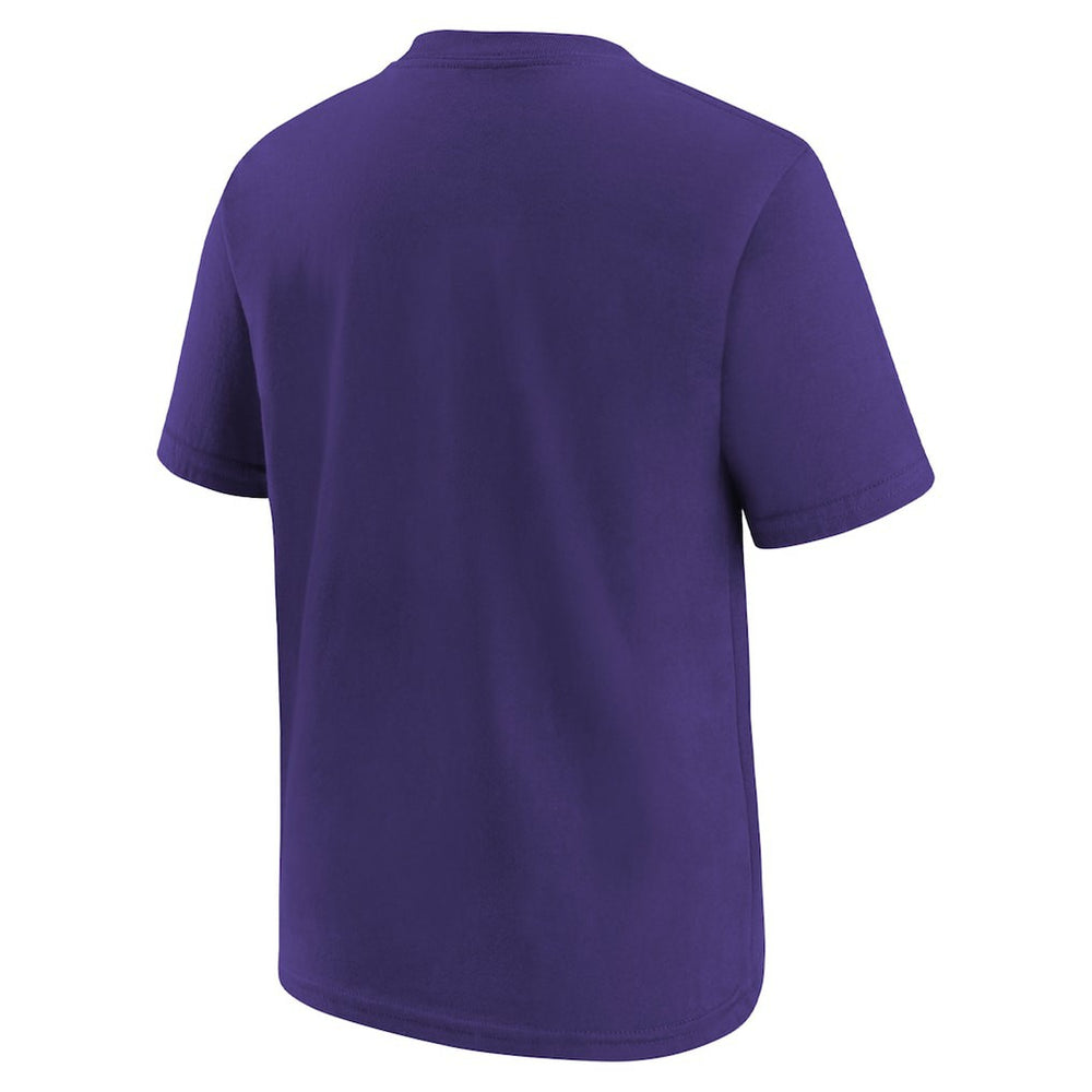 Minnesota Vikings Preschool Team Wordmark T-Shirt Purple | Nike for Sale