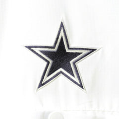 Dallas Cowboys Tamiami Omni-Shade Button-Down Short Sleeve Shirt White | Columbia