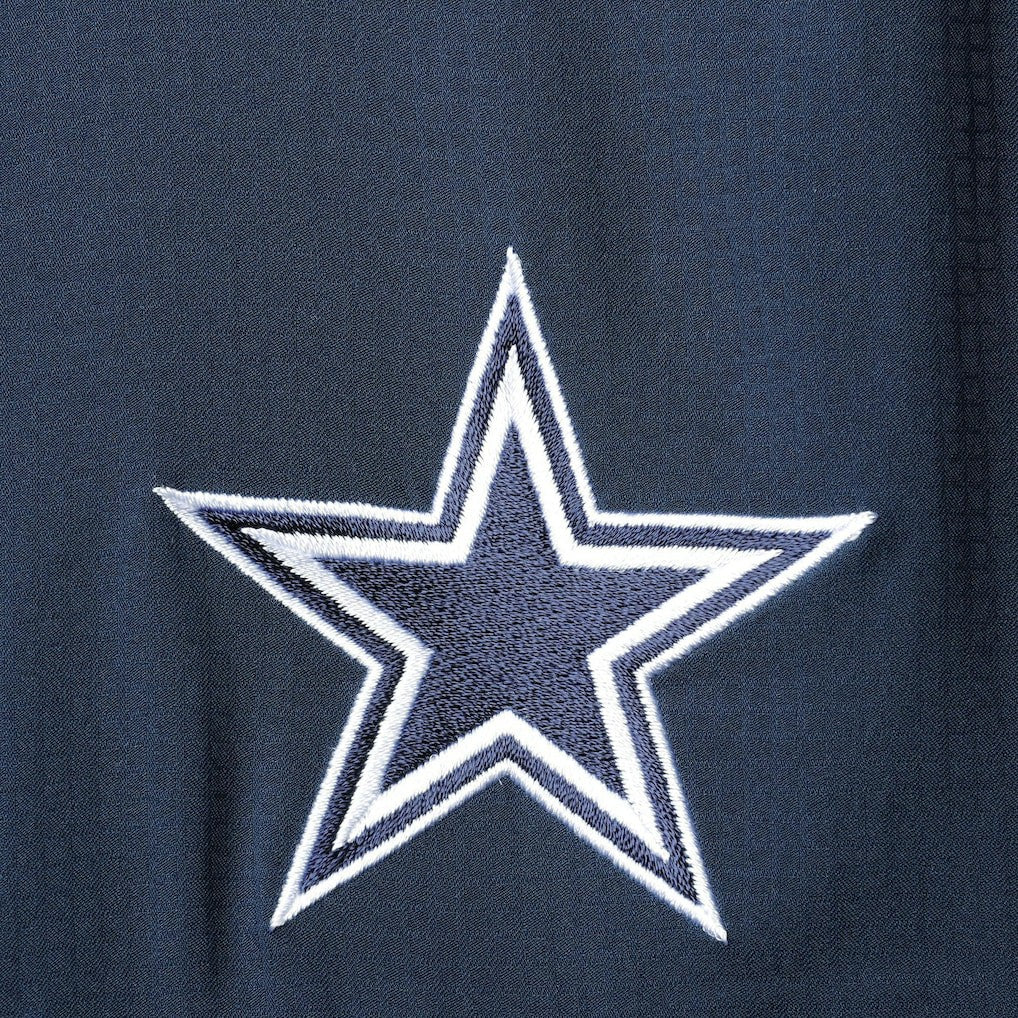 Dallas Cowboys Tamiami Omni-Shade Button-Down Short Sleeve Shirt Navy | Columbia