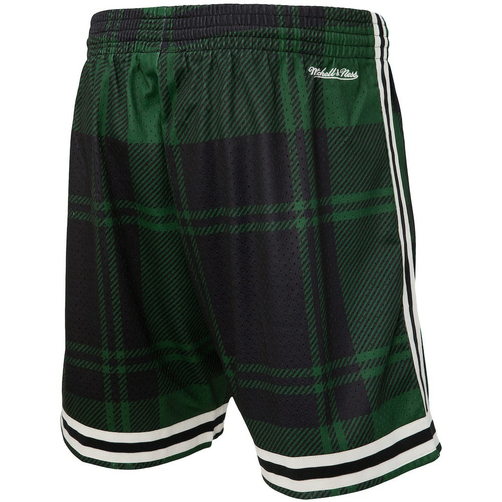 Boston Celtics x Uninterrupted Hardwood Classics Swingman Shorts Kelly Green/Black - NBA