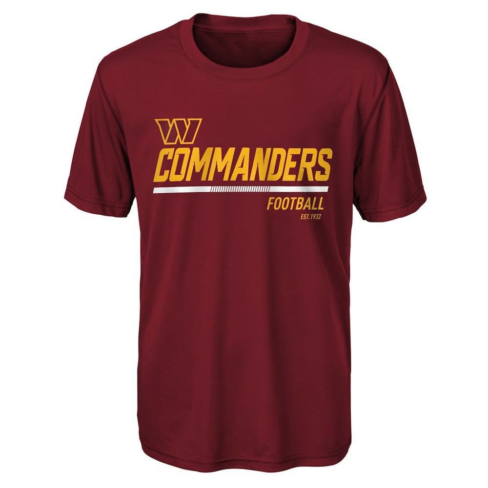 Washington Commanders Youth Engaged T-Shirt Burgundy | NFL