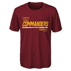 Washington Commanders Youth Engaged T-Shirt Burgundy | NFL