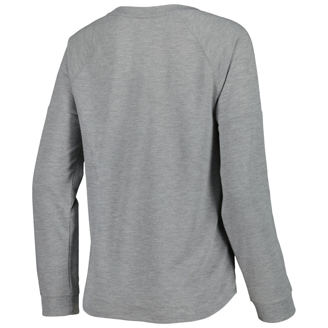 Tampa Bay Buccaneers Juniors All Striped Up Raglan Long Sleeve T-Shirt Heathered Gray | NFL