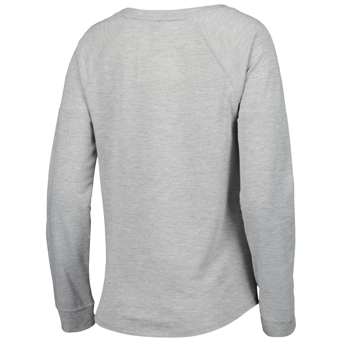 Seattle Seahawks Juniors All Striped Up Raglan Long Sleeve T-Shirt Heathered Gray | NFL