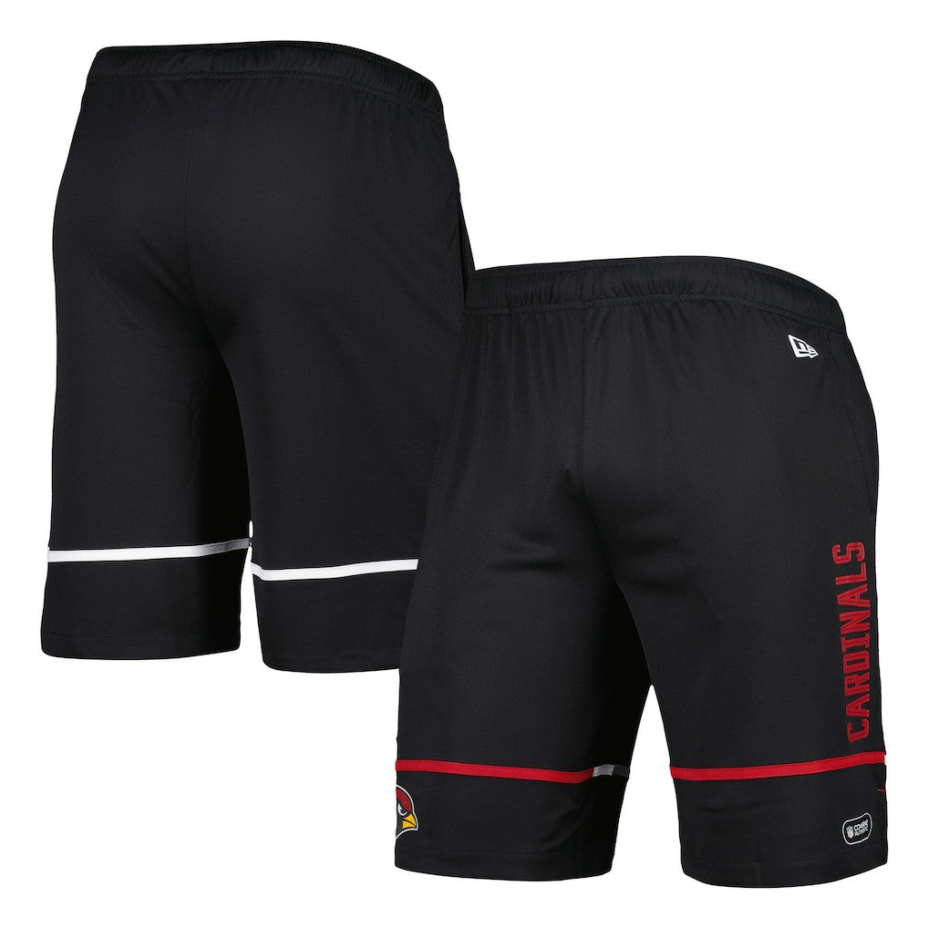 Arizona Cardinals New Era Combine Authentic Rusher Training Shorts Black | NFL