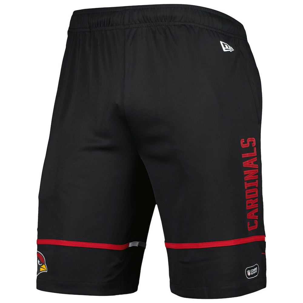 Arizona Cardinals New Era Combine Authentic Rusher Training Shorts Black | NFL