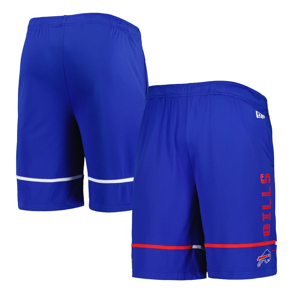 Buffalo Bills New Era Combine Authentic Rusher Training Shorts Royal | NFL