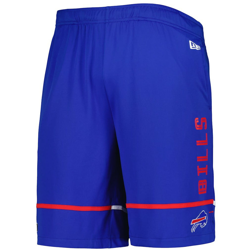 Buffalo Bills New Era Combine Authentic Rusher Training Shorts Royal | NFL