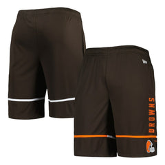 Cleveland Browns New Era Combine Authentic Rusher Training Shorts Brown | NFL