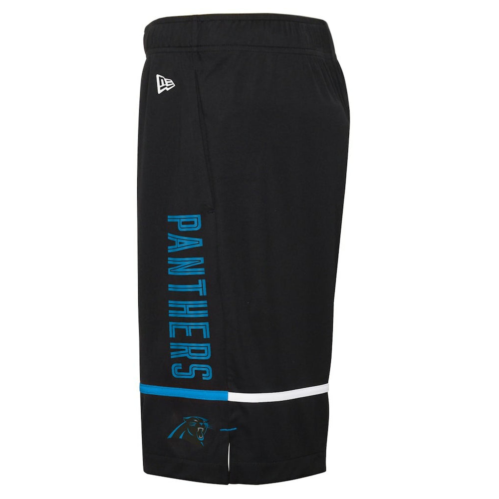 Carolina Panthers New Era Combine Authentic Rusher Training Shorts Black | NFL