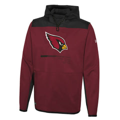 Arizona Cardinals New Era Combine Authentic Hard Hitter Pullover Hoodie Cardinal | NFL