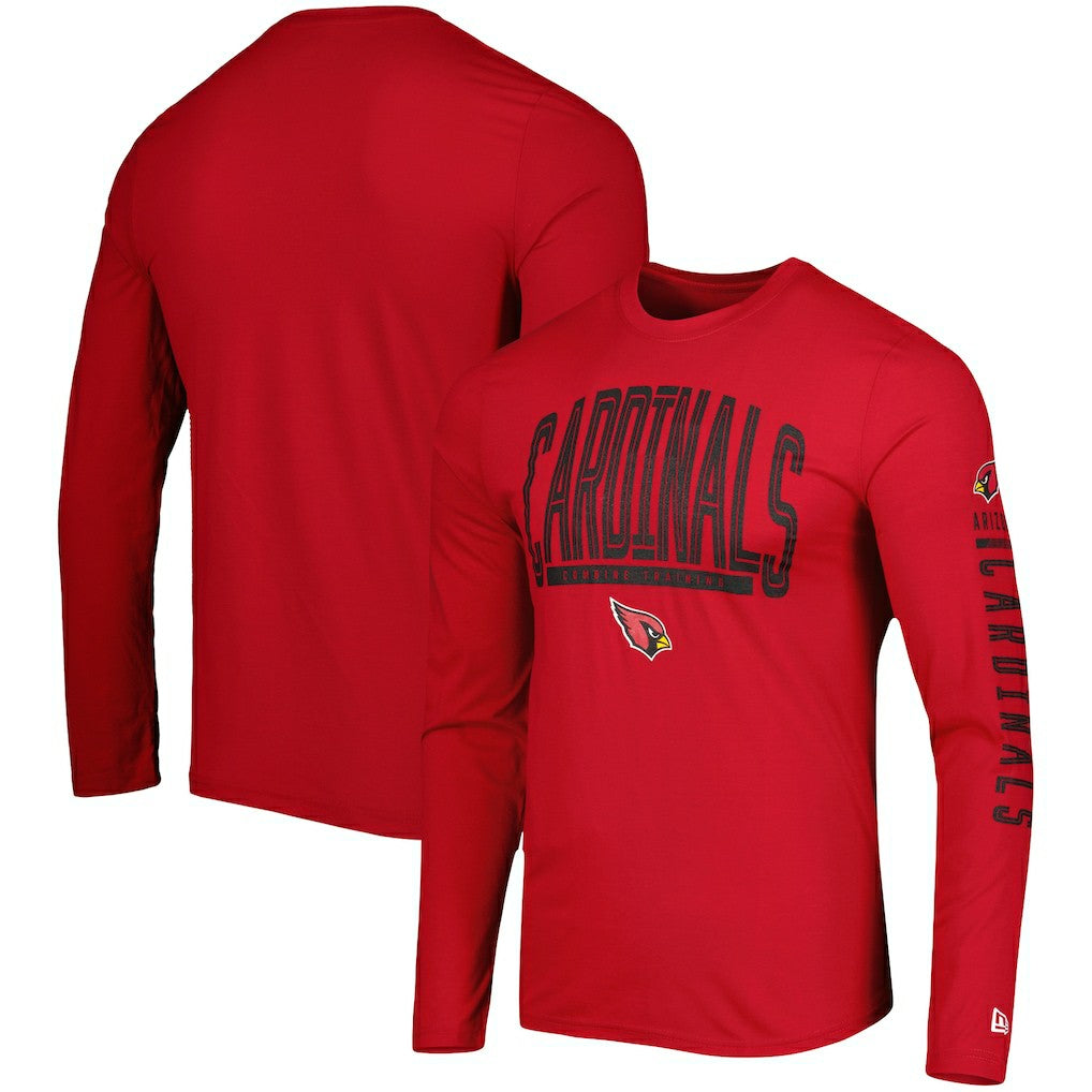Arizona Cardinals New Era Combine Authentic Home Stadium Long Sleeve T-Shirt Cardinal | NFL