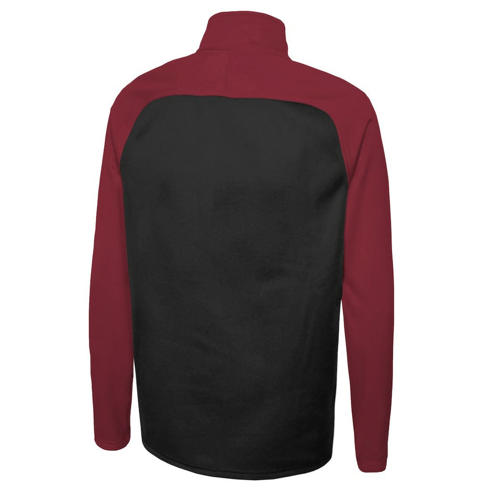 Arizona Cardinals New Era Combine Authentic O-Line Raglan Half-Zip Jacket Black | NFL