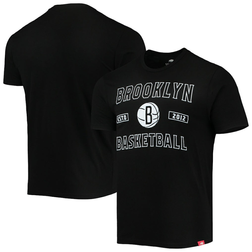 Brooklyn Nets Sportiqe Tri-Blend T-Shirt Black - NBA