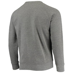 Brooklyn Nets Sportiqe Moments Mixtape Harmon Raglan Pullover Sweatshirt Heathered Gray - NBA