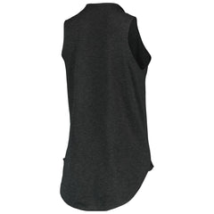 Sacramento Kings Sportiqe Women's Sactown Janie Tri-Blend Tank Top Black - NBA