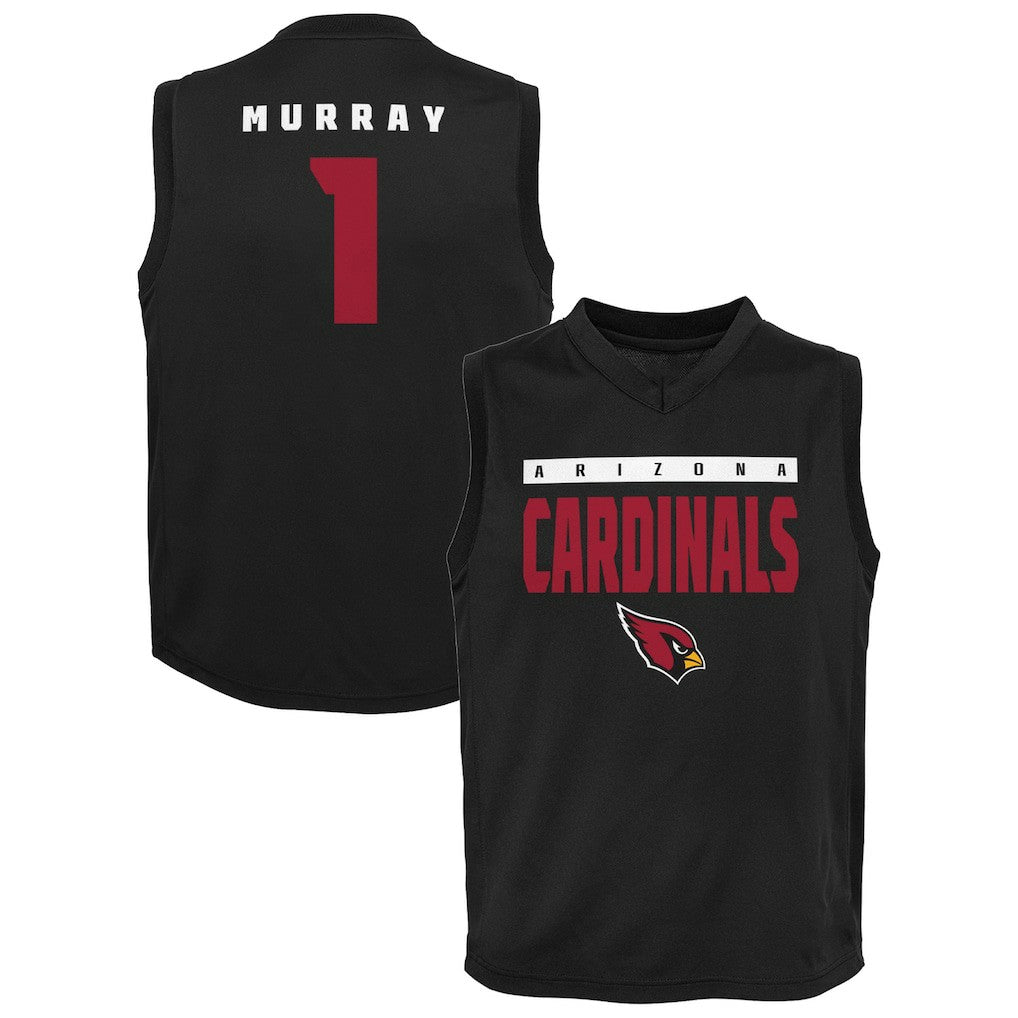 Kyler Murray Arizona Cardinals Youth Fast Track V-Neck Tank Top Black | NFL
