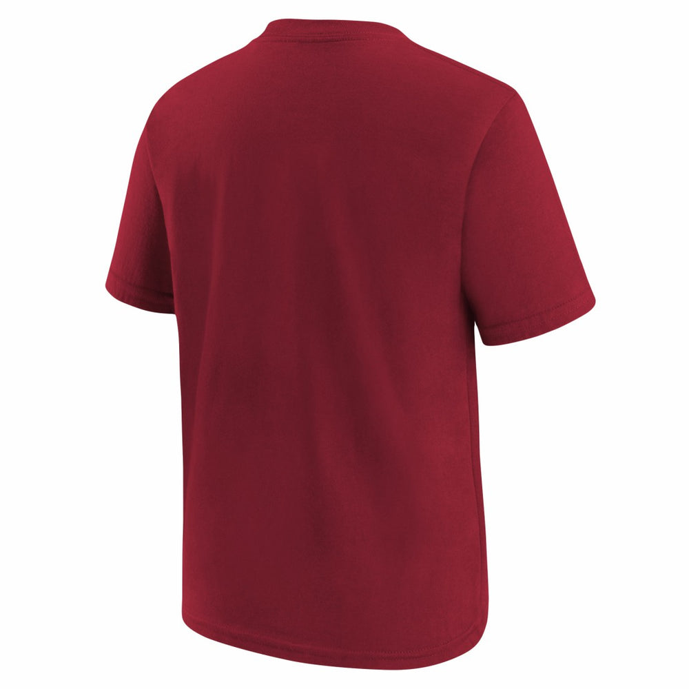 Tampa Bay Buccaneers Youth Logo T-Shirt Red | Nike for Sale