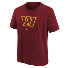 Washington Commanders Youth Logo T-Shirt Burgundy | Nike for Sale
