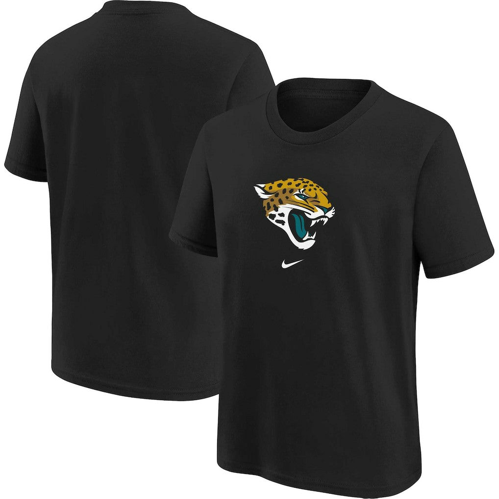 Jacksonville Jaguars Youth Logo T-Shirt Black | Nike for Sale