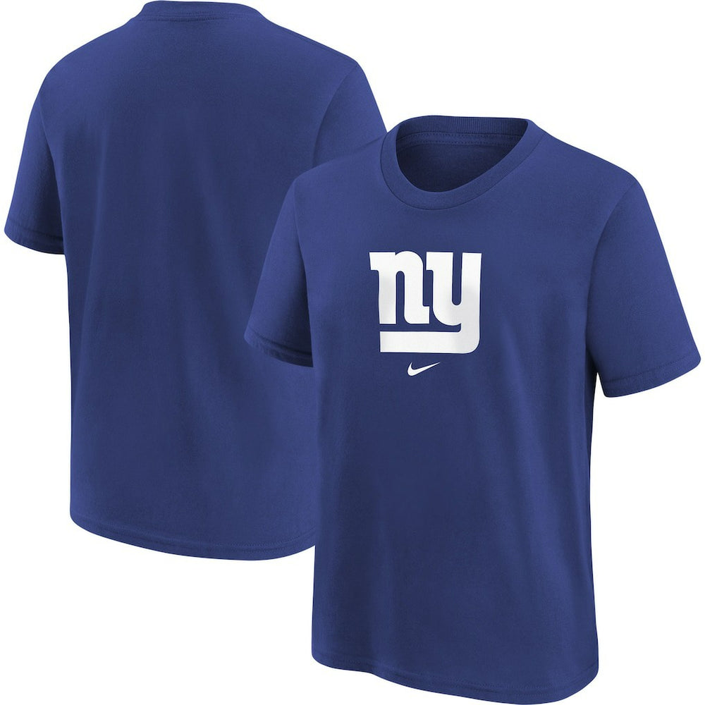 New York Giants Youth Logo T-Shirt Royal | Nike for Sale