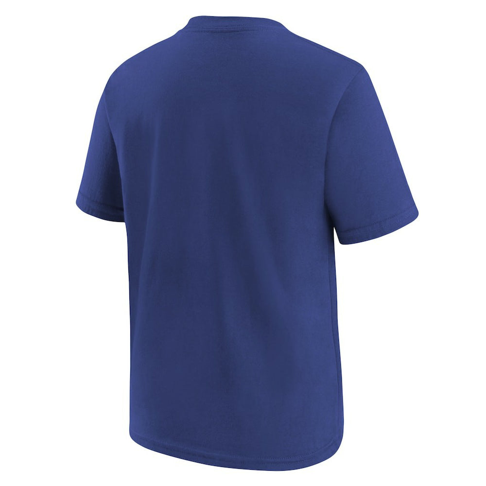 New York Giants Youth Logo T-Shirt Royal | Nike for Sale