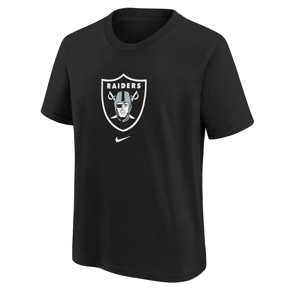 Las Vegas Raiders Youth Logo T-Shirt Black | Nike for Sale