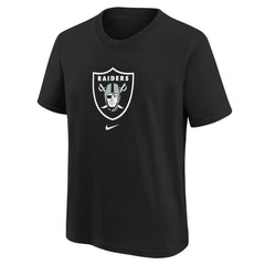 Las Vegas Raiders Youth Logo T-Shirt Black | Nike for Sale