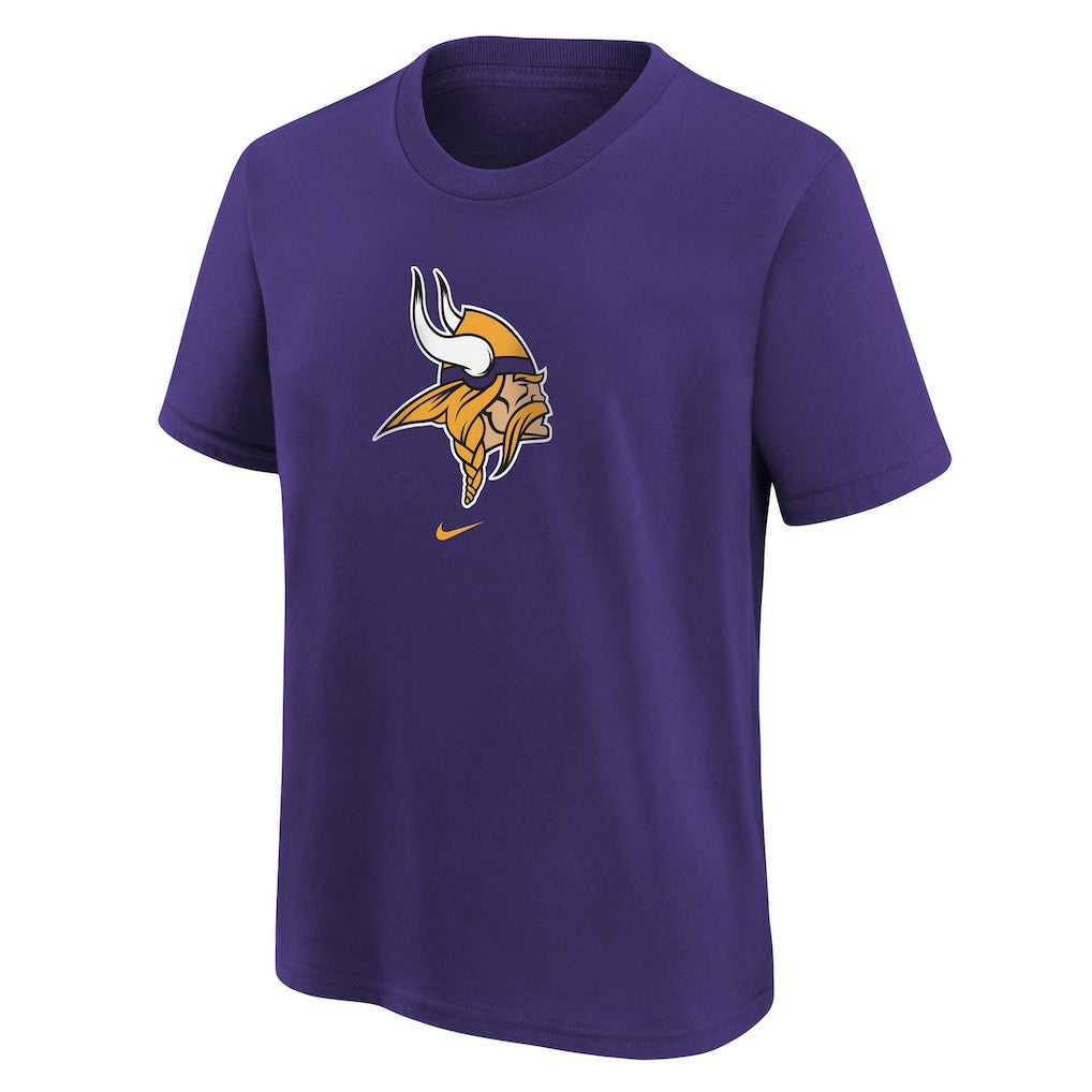 Minnesota Vikings Youth Logo T-Shirt Purple | Nike for Sale
