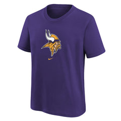 Minnesota Vikings Youth Logo T-Shirt Purple | Nike for Sale