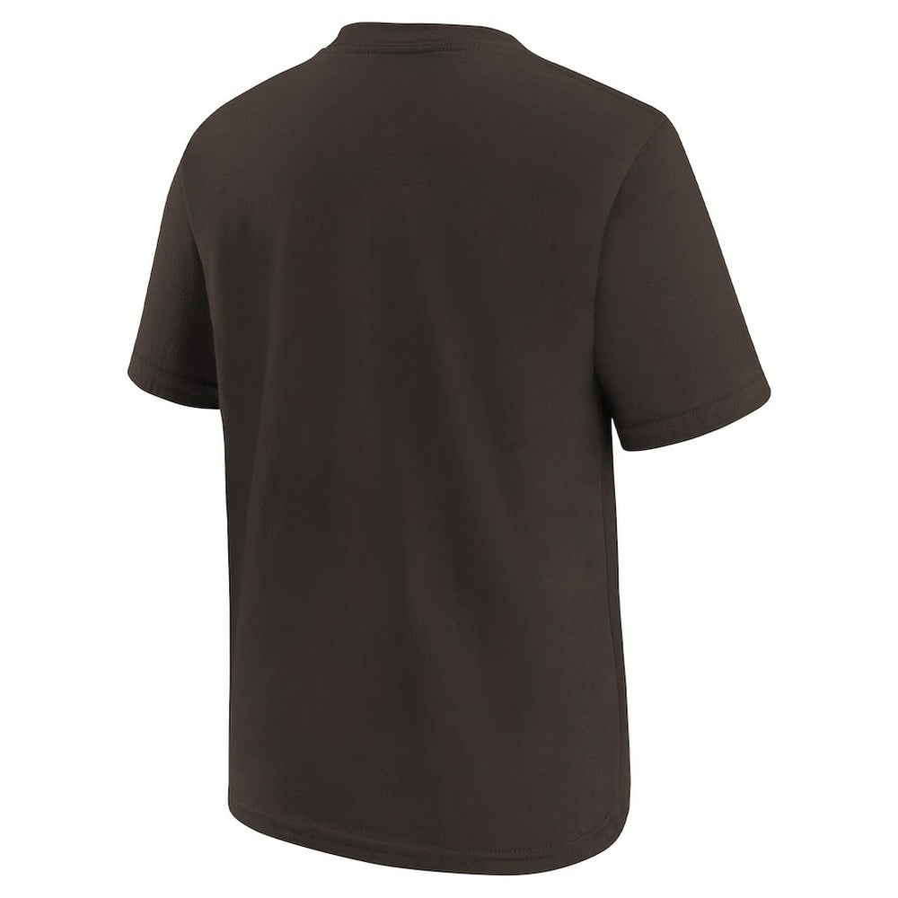Cleveland Browns Girls Preschool Icon T-Shirt Brown | Nike for Sale