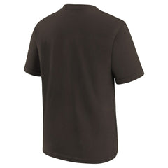 Cleveland Browns Girls Preschool Icon T-Shirt Brown | Nike for Sale