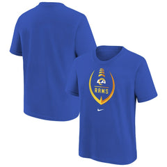 Los Angeles Rams Girls Preschool Icon T-Shirt Royal | Nike for Sale